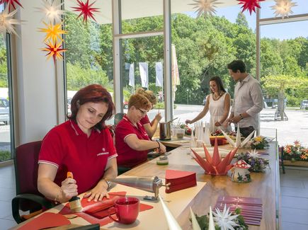 Making the famous Herrnhut stars